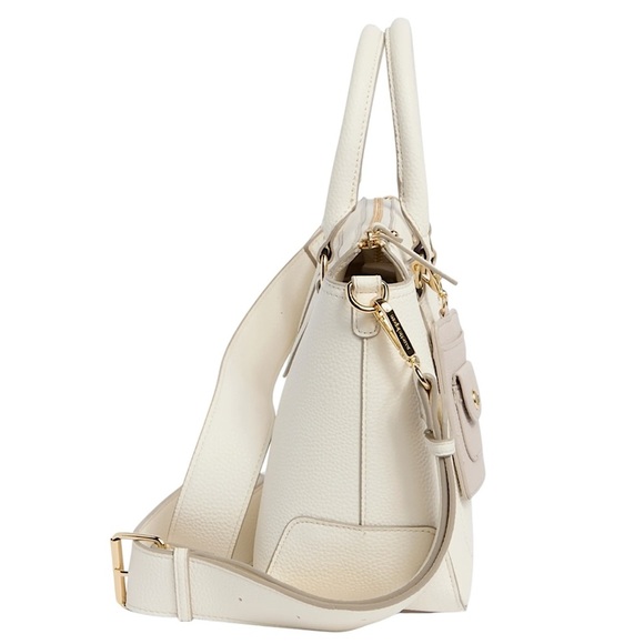 NEW Nanette Lepore Convertible Top Handle Satchel One Size PORCELAIN - Picture 4 of 6